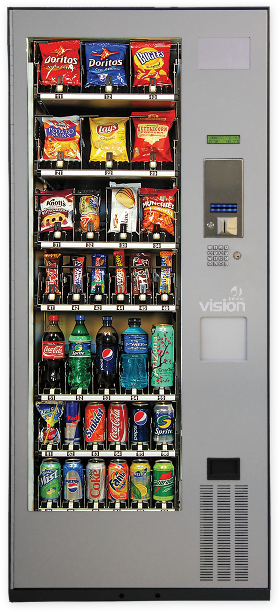 unlimited vending capability Details about   New Snack Man INC Vending machine 